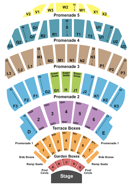 Hollywood Bowl Juanes Seating Chart